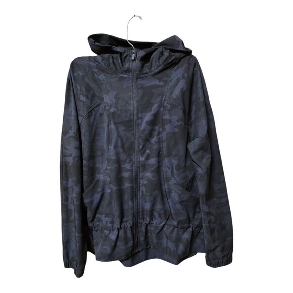 Ladies Lululemon Face Forward Incognito Camo Jacket - Picture 1 of 7
